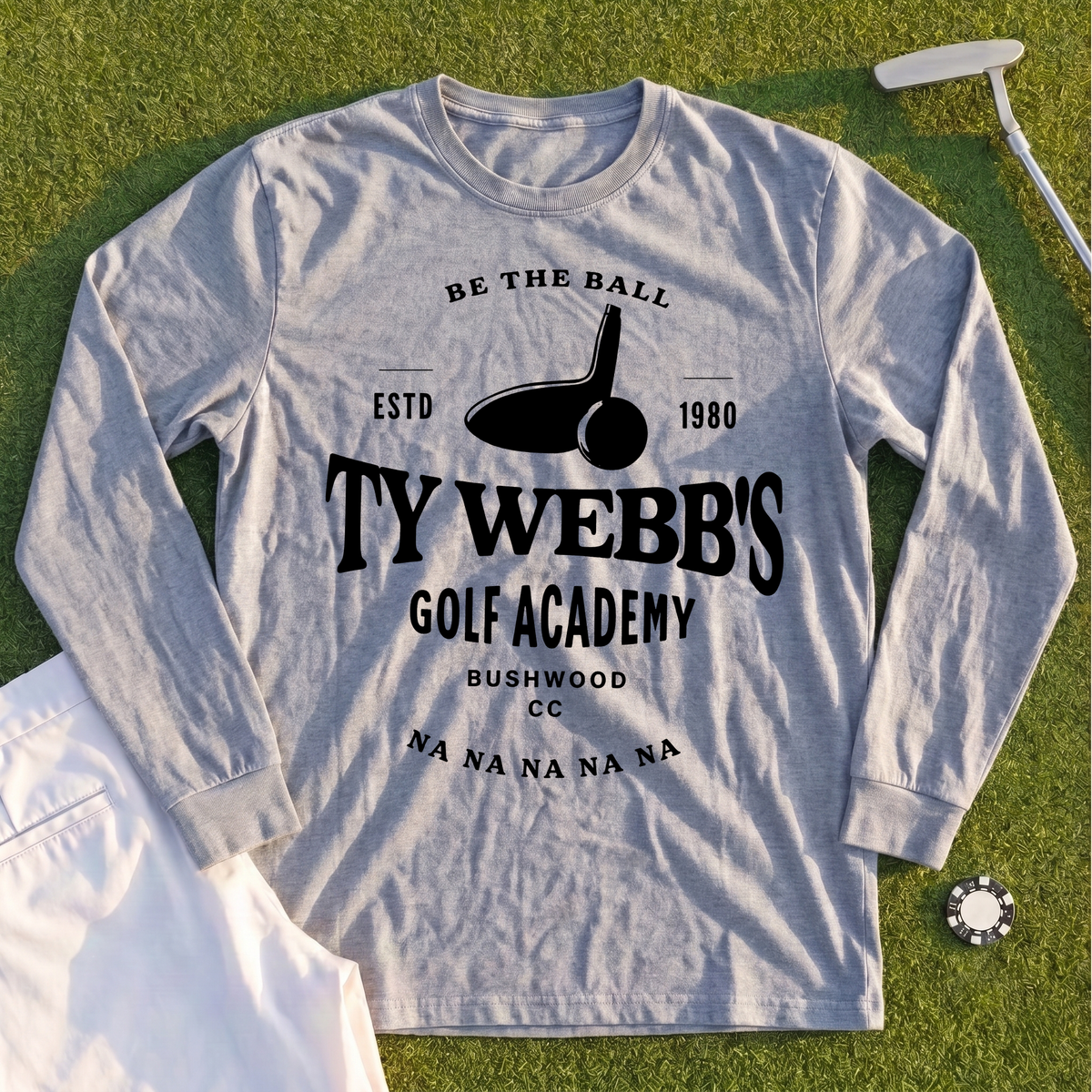 Ty Webb Golf Academy Long Sleeve Tee