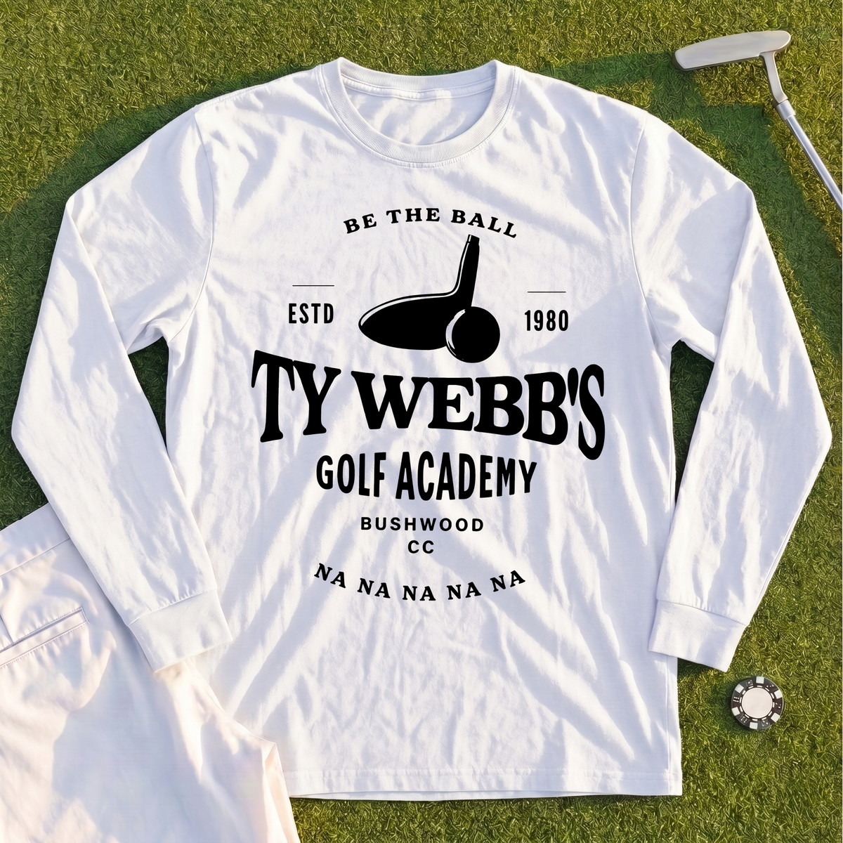 Ty Webb Golf Academy Long Sleeve Tee