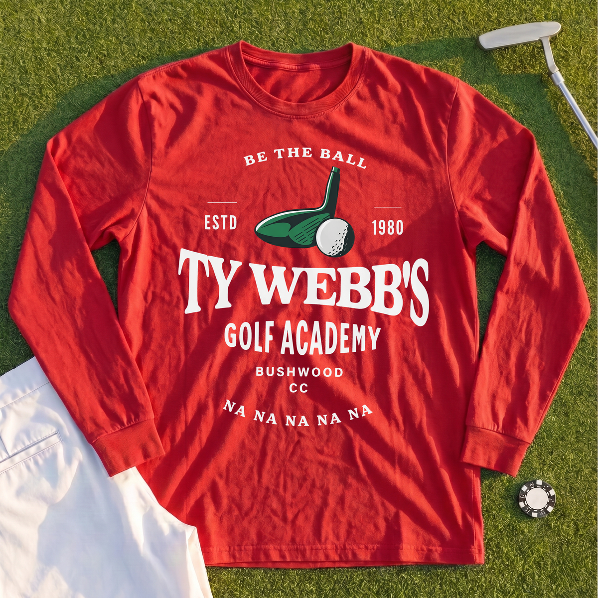 Ty Webb Golf Academy Long Sleeve Tee