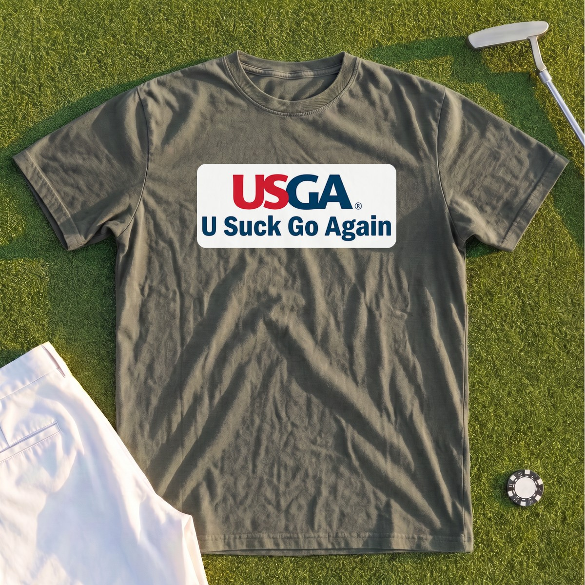 U Suck Go Again Premium Tee