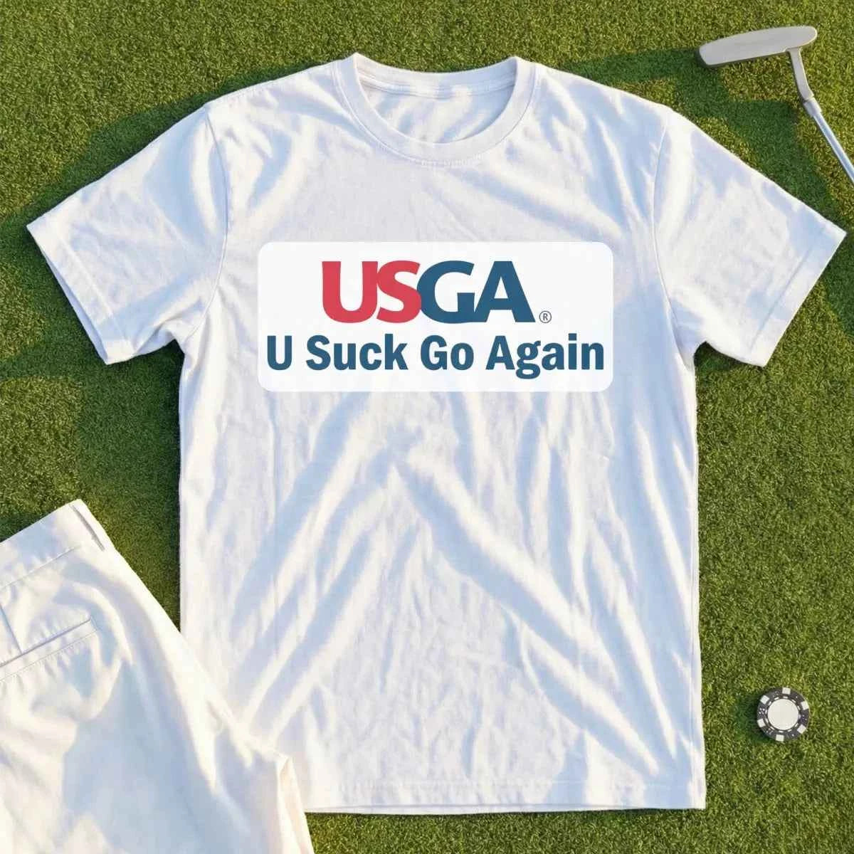 U Suck Go Again Tee
