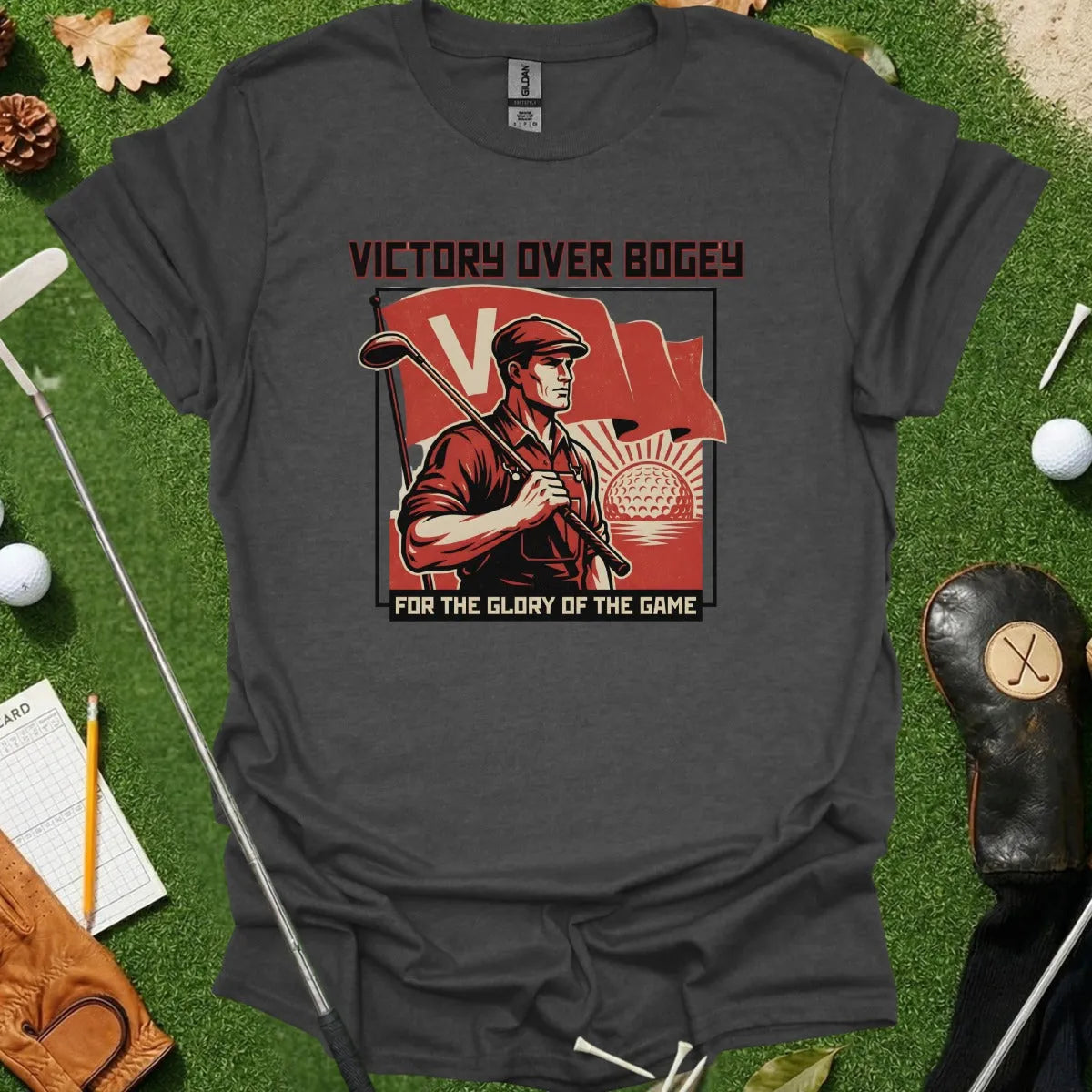 Victory Over Bogey Tee