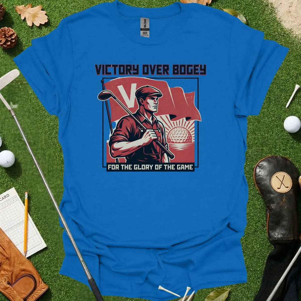 Victory Over Bogey Tee