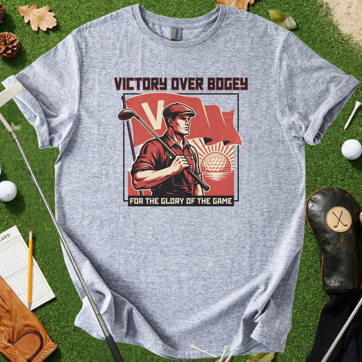 Victory Over Bogey Tee