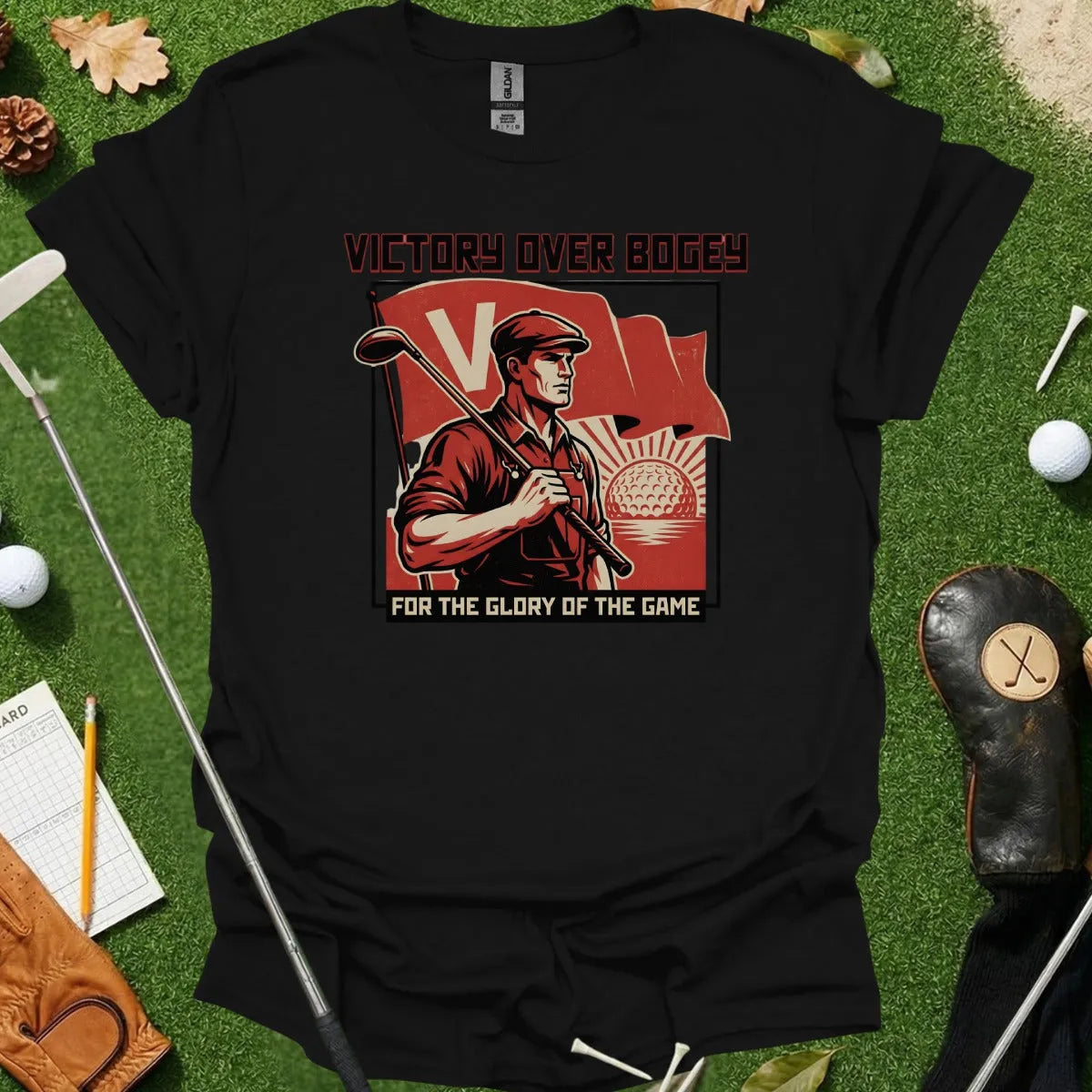 Victory Over Bogey Tee