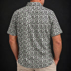 Vinyl Records Performance Print Polo