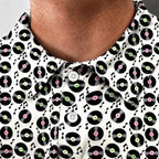 Vinyl Records Performance Print Polo