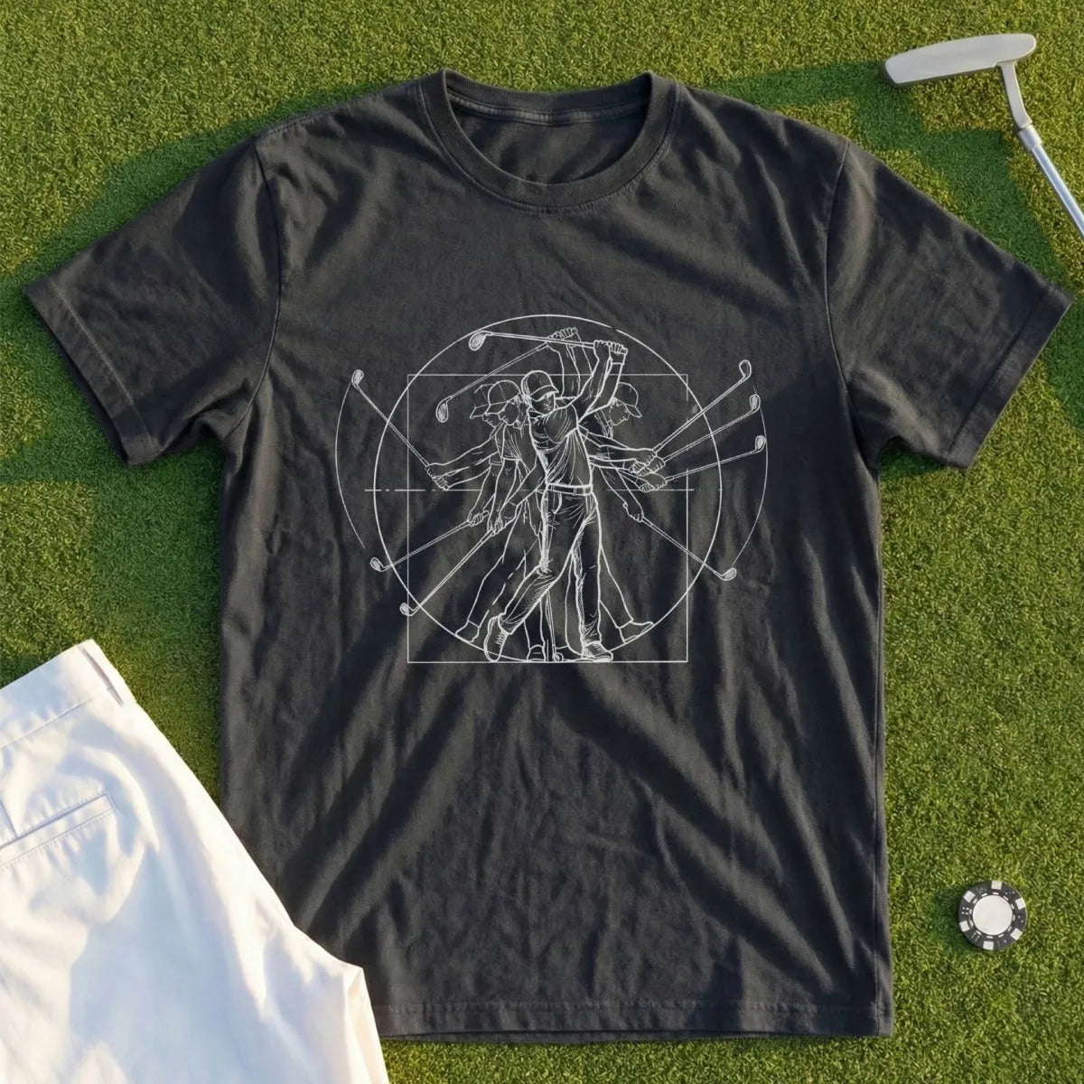 Vitruvian Man Swing Tee
