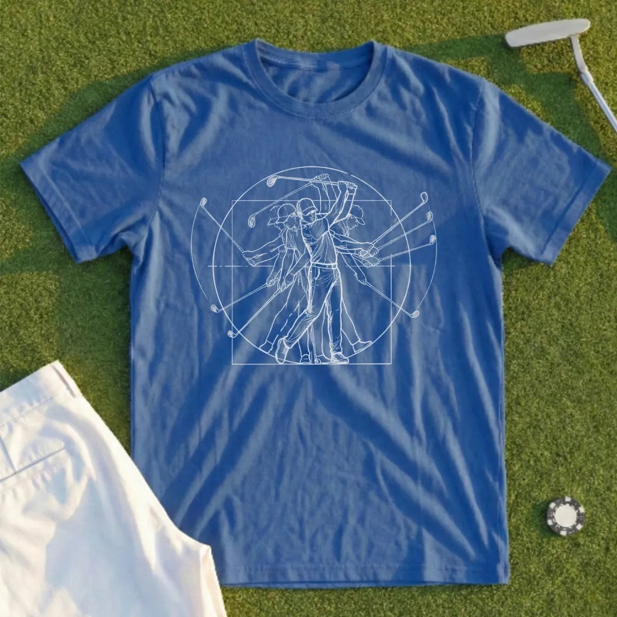 Vitruvian Man Swing Tee
