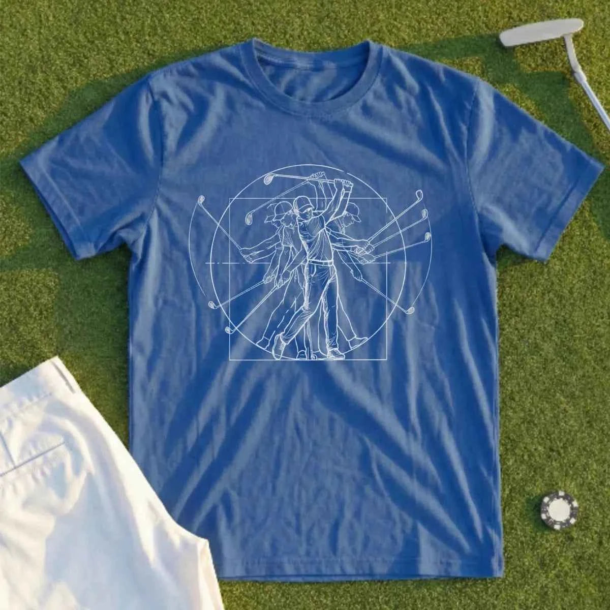 Vitruvian Man Swing Tee