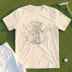 Vitruvian Man Swing Tee