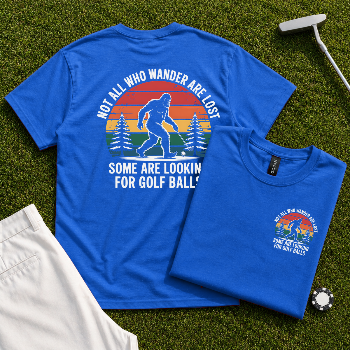Wandering Sasquatch Back Print Tee