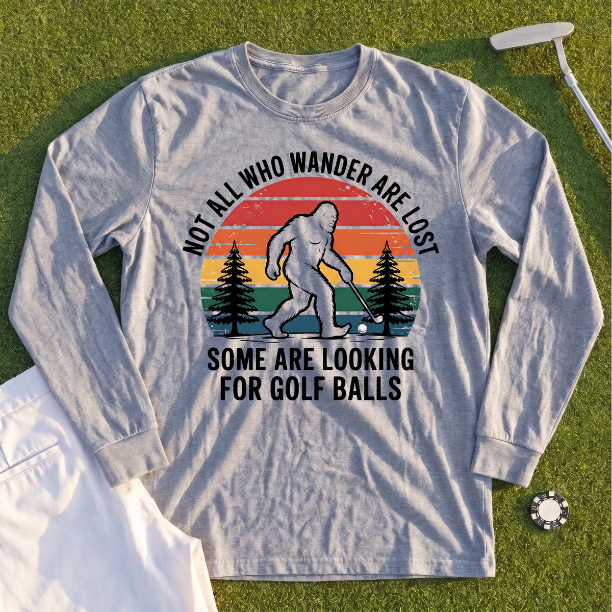 Wandering Sasquatch Long Sleeve Tee