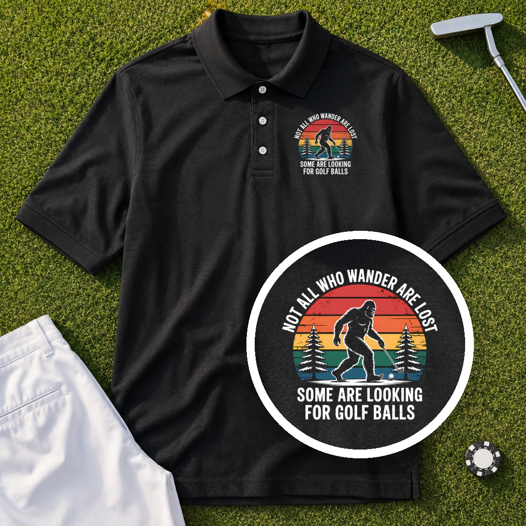 Wandering Sasquatch Performance Polo