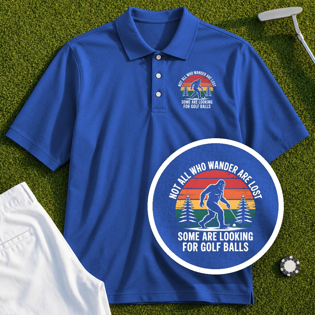 Wandering Sasquatch Performance Polo