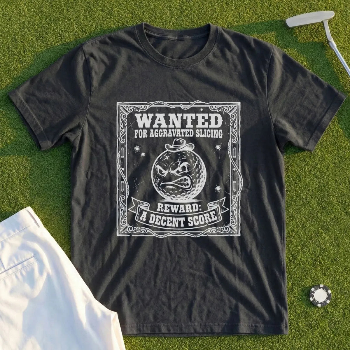 Wanted For Slicing Tee