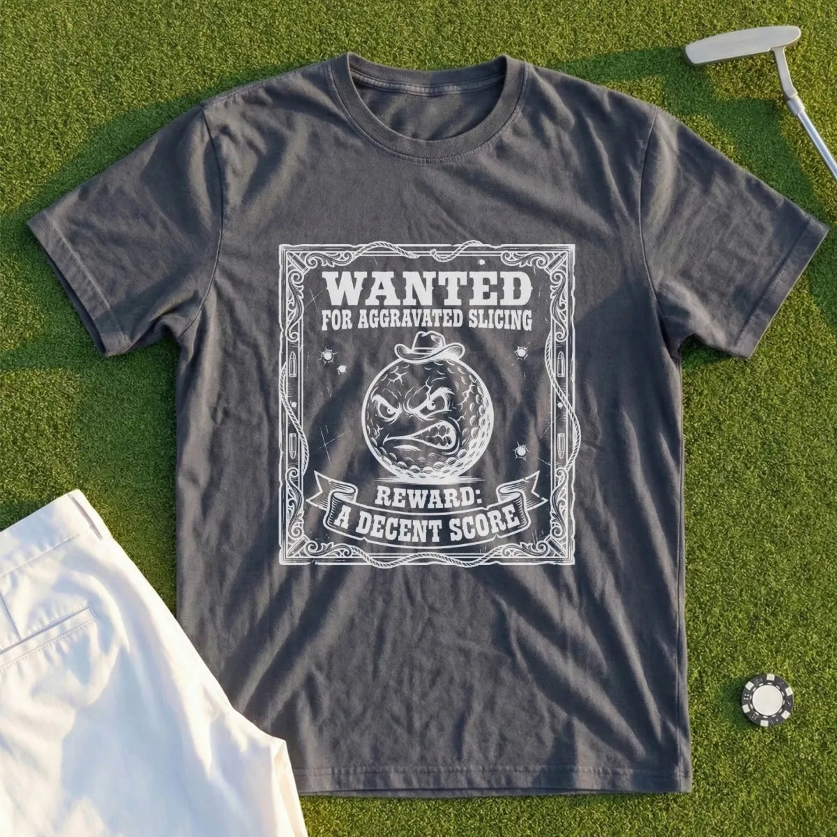 Wanted For Slicing Tee