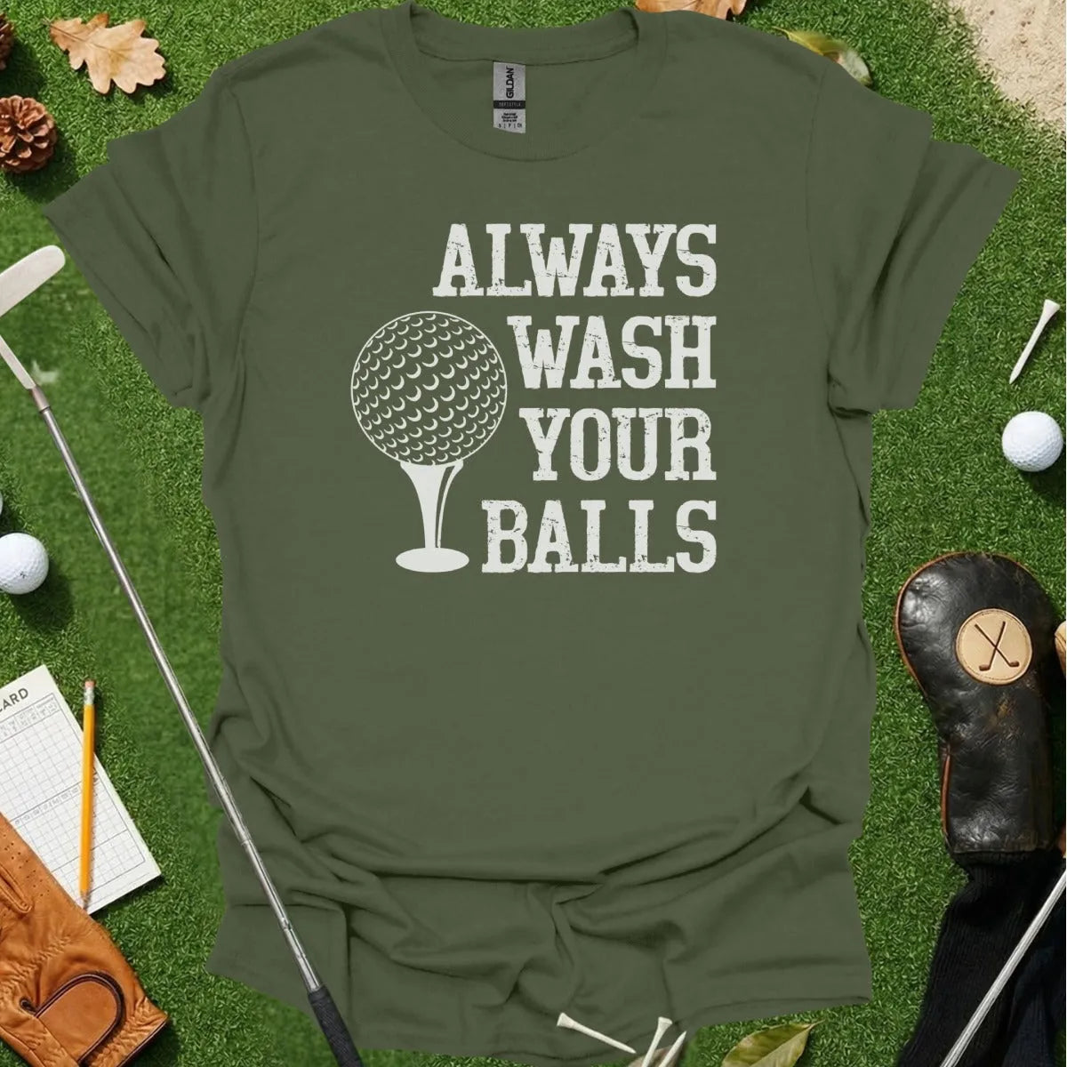 Wash Your Balls Tee