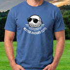 Water Hazard Club Tee worn on the golf course, Royal