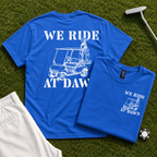 We Ride At Dawn Cart Back Print Tee