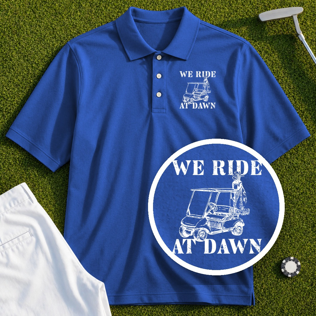 We Ride At Dawn Cart Performance Polo