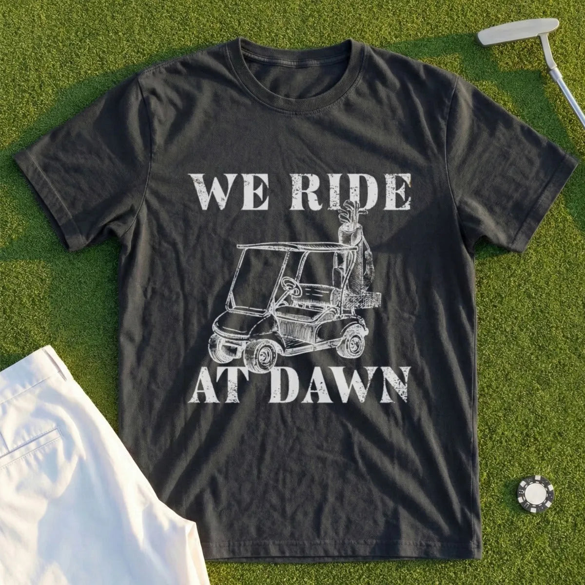 We Ride At Dawn Cart Tee