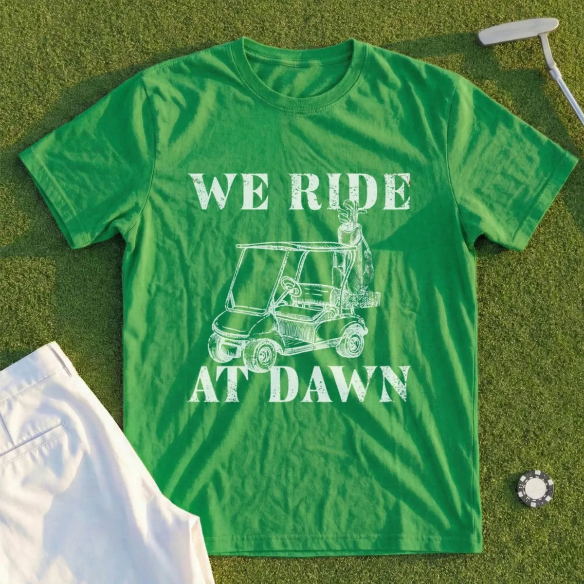 We Ride At Dawn Cart Tee