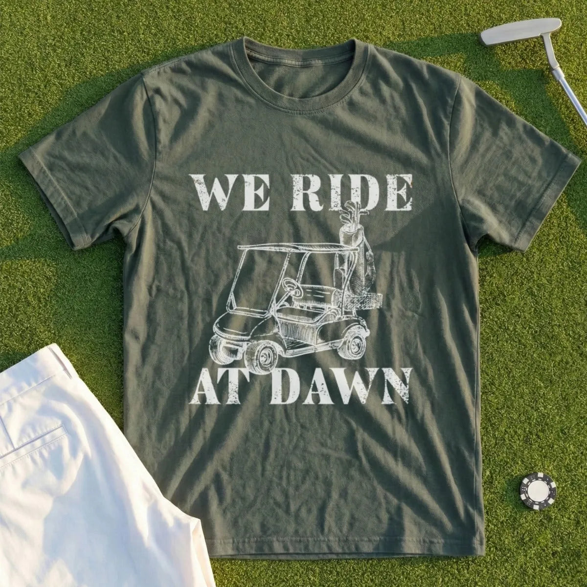 We Ride At Dawn Cart Tee