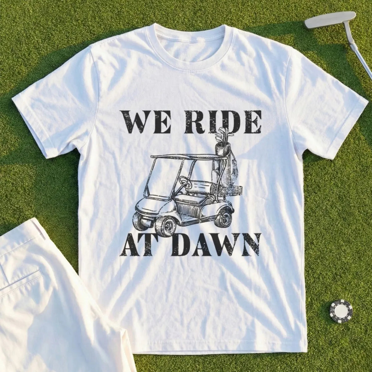 We Ride At Dawn Cart Tee