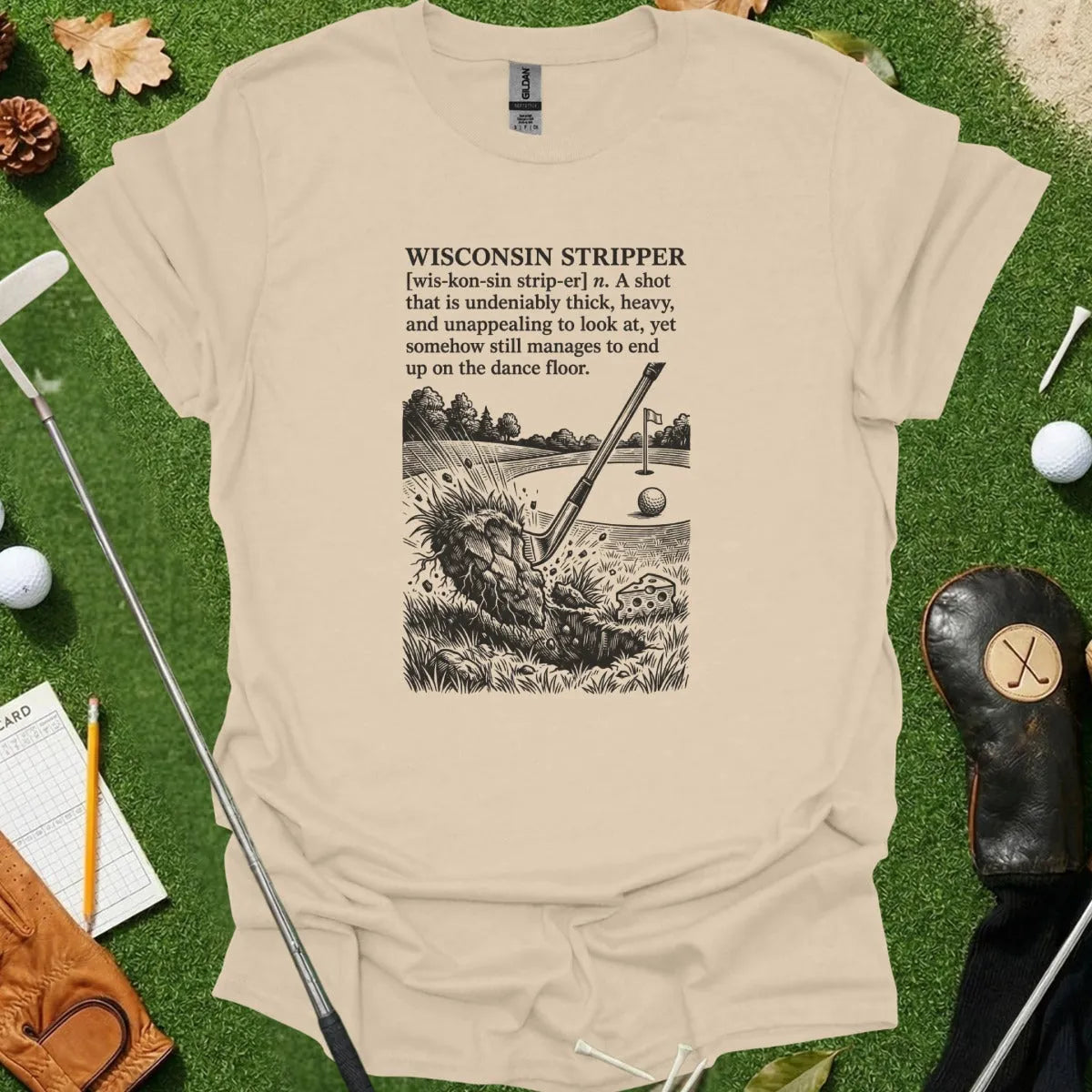 Wisconsin Stripper Dictionary Definition Tee