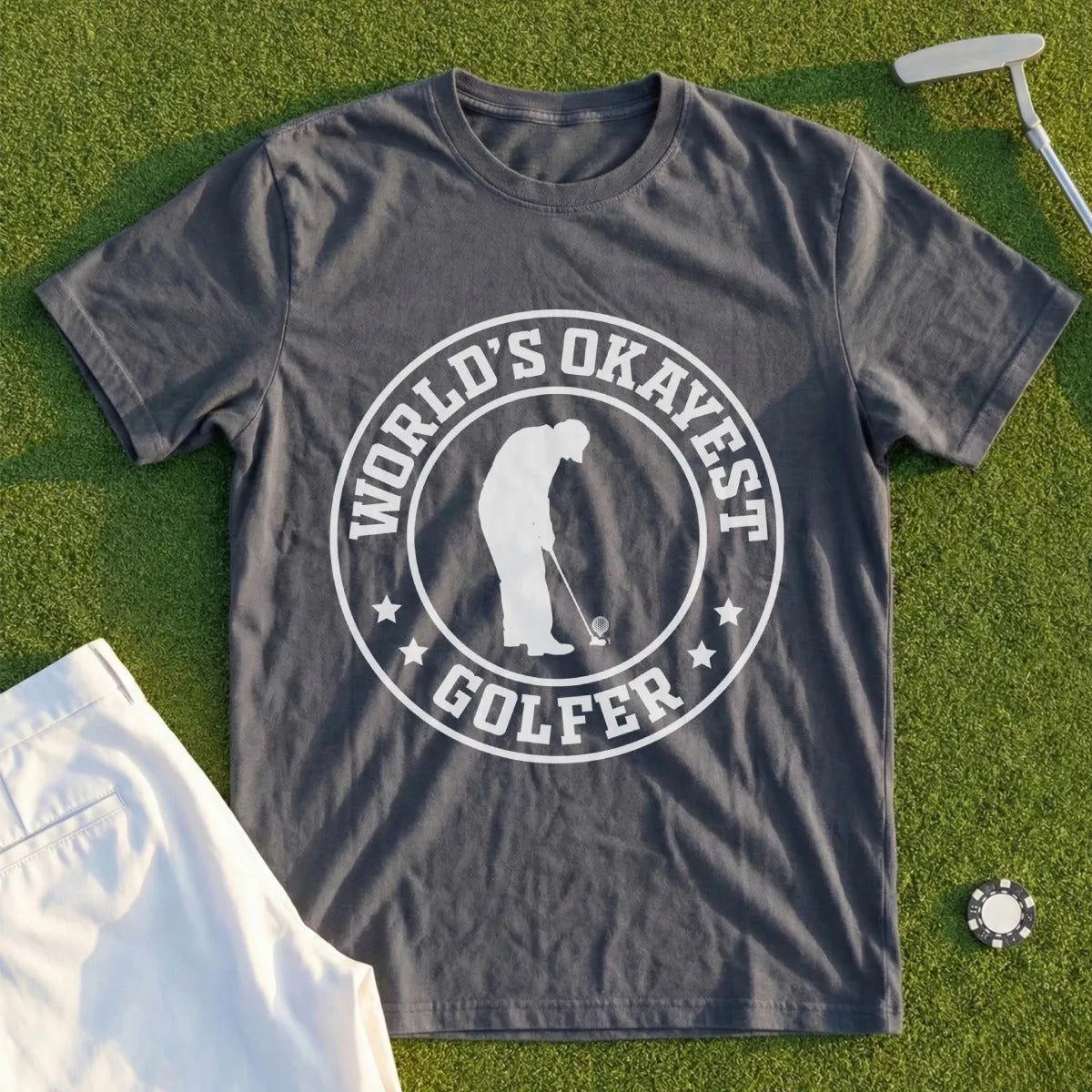 Worlds Okayest Golfer Tee
