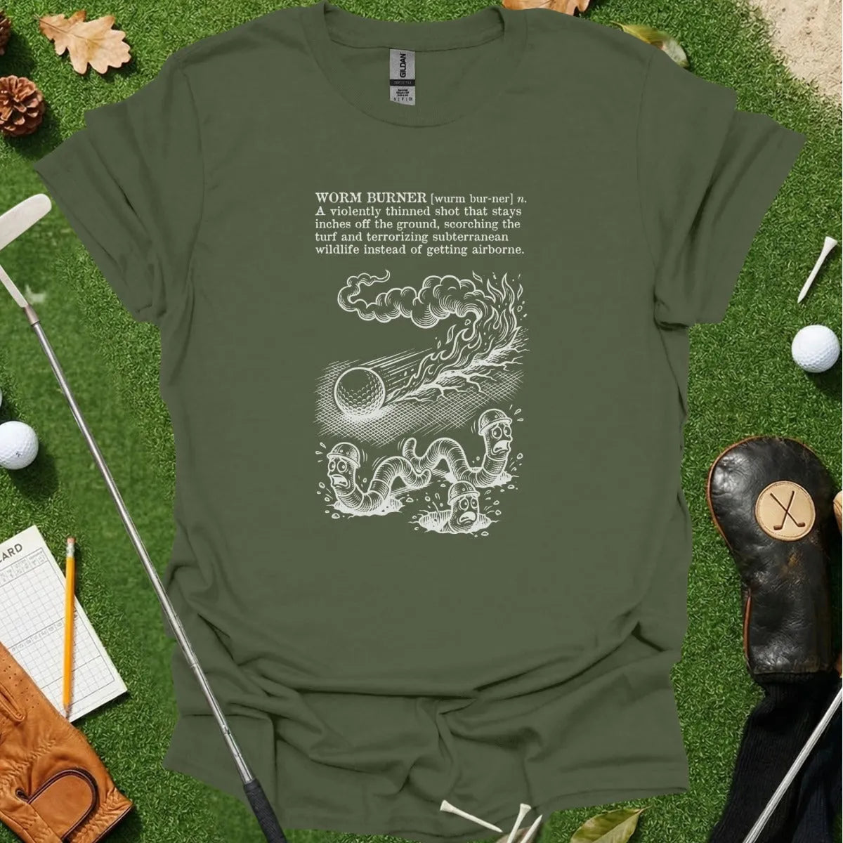 Worm Burner Dictionary Definition Tee