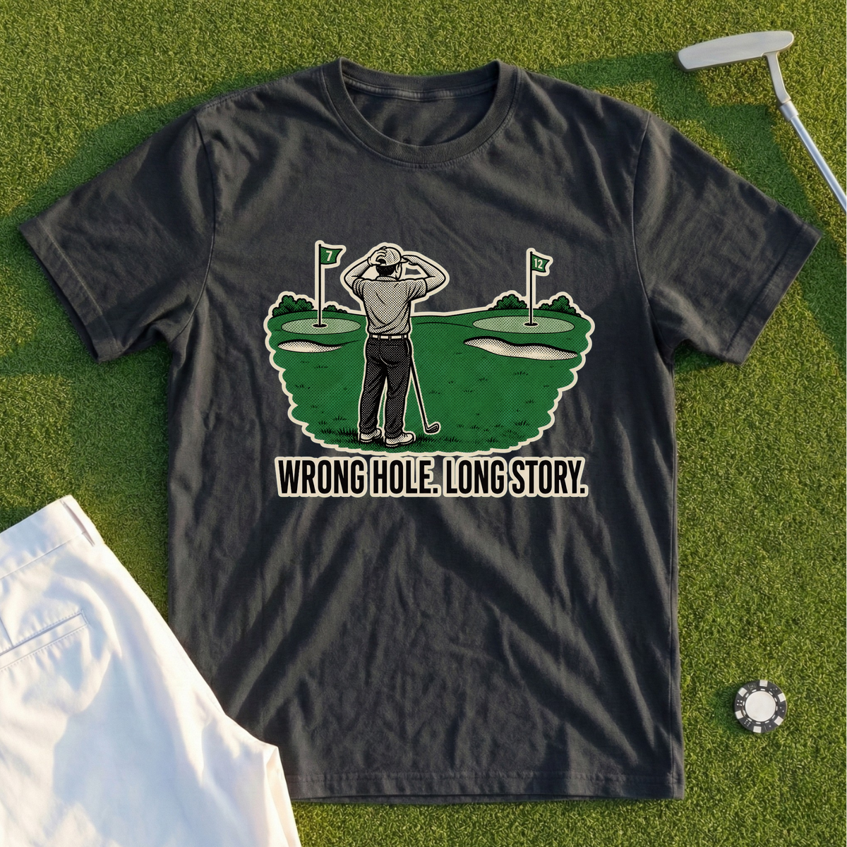 Wrong Hole. Long Story. Tee