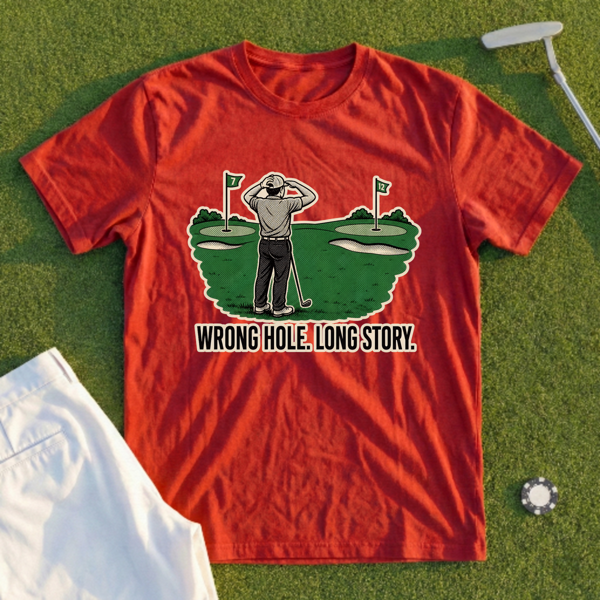 Wrong Hole. Long Story. Tee