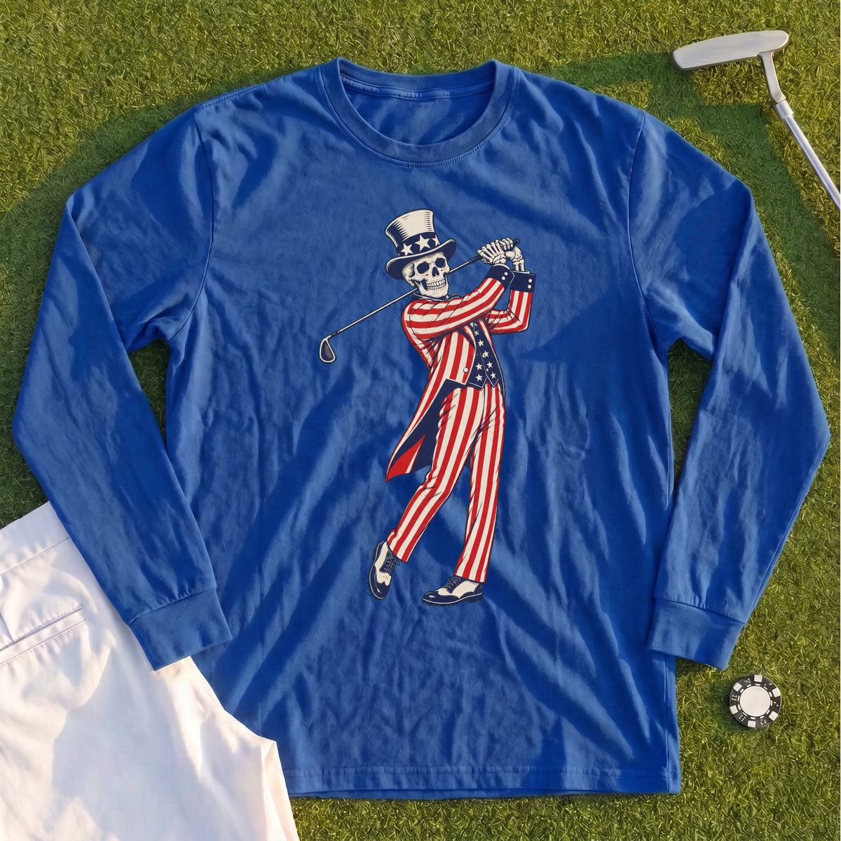 Yankee Doodle Swing Long Sleeve Tee