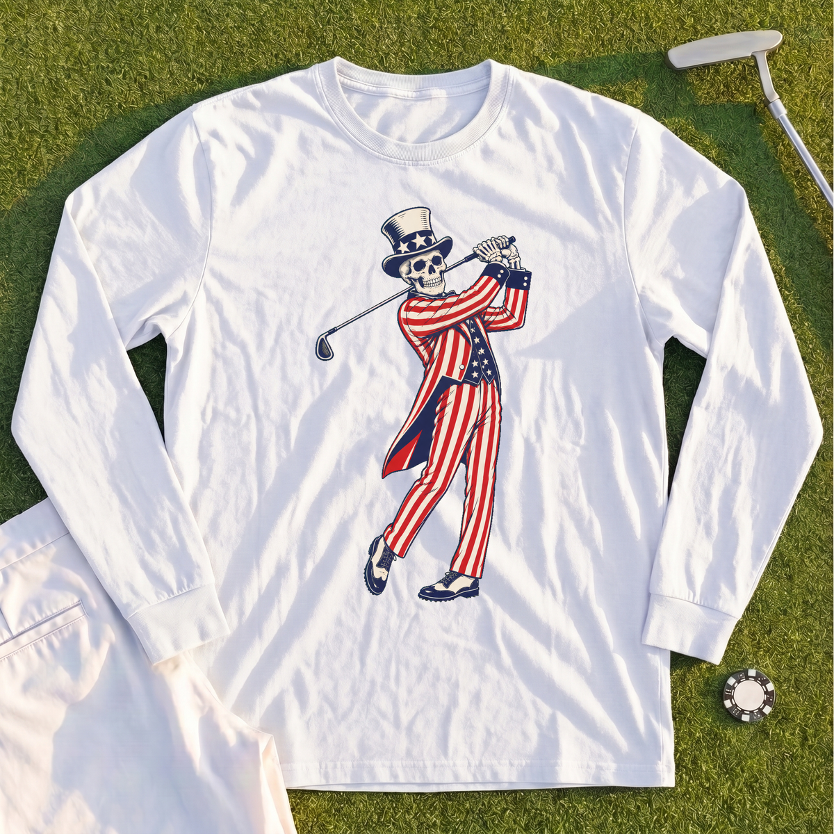 Yankee Doodle Swing Long Sleeve Tee