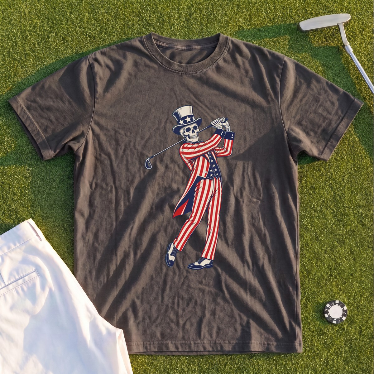 Yankee Doodle Swing Premium Tee
