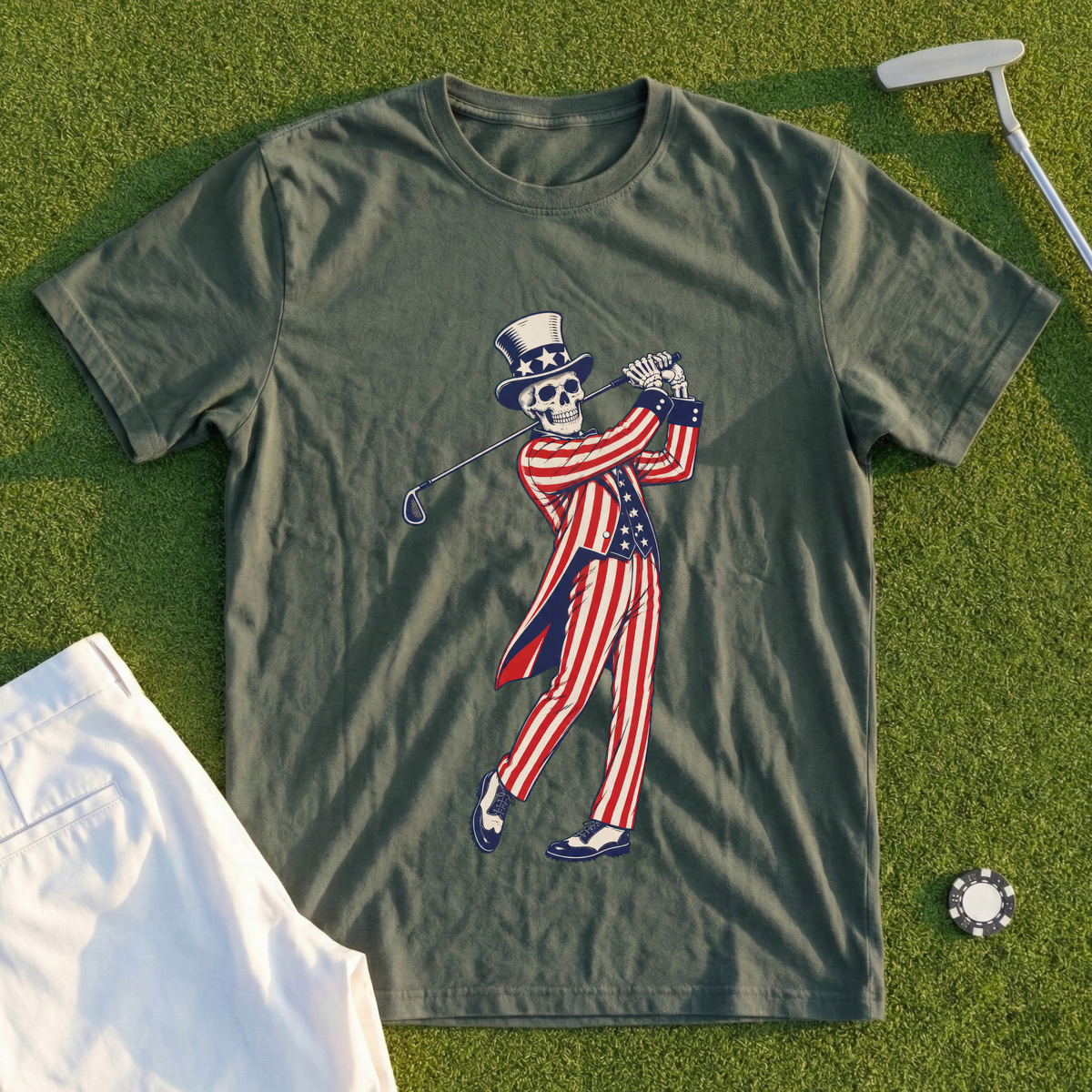 Yankee Doodle Swing Tee