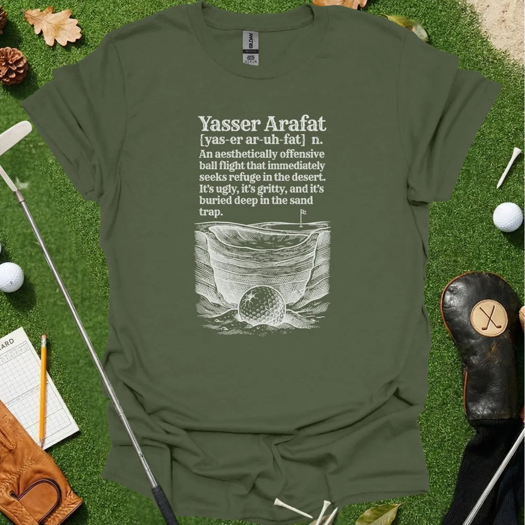 Yasser Arafat Dictionary Definition Tee