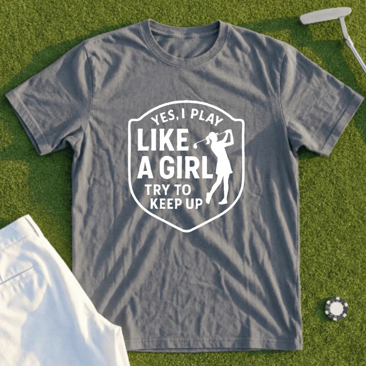 Yes I PLay Like A Girl Tee