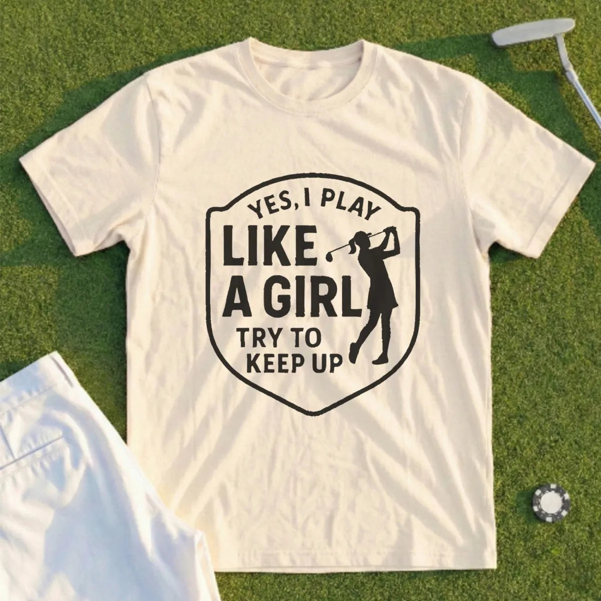 Yes I PLay Like A Girl Tee