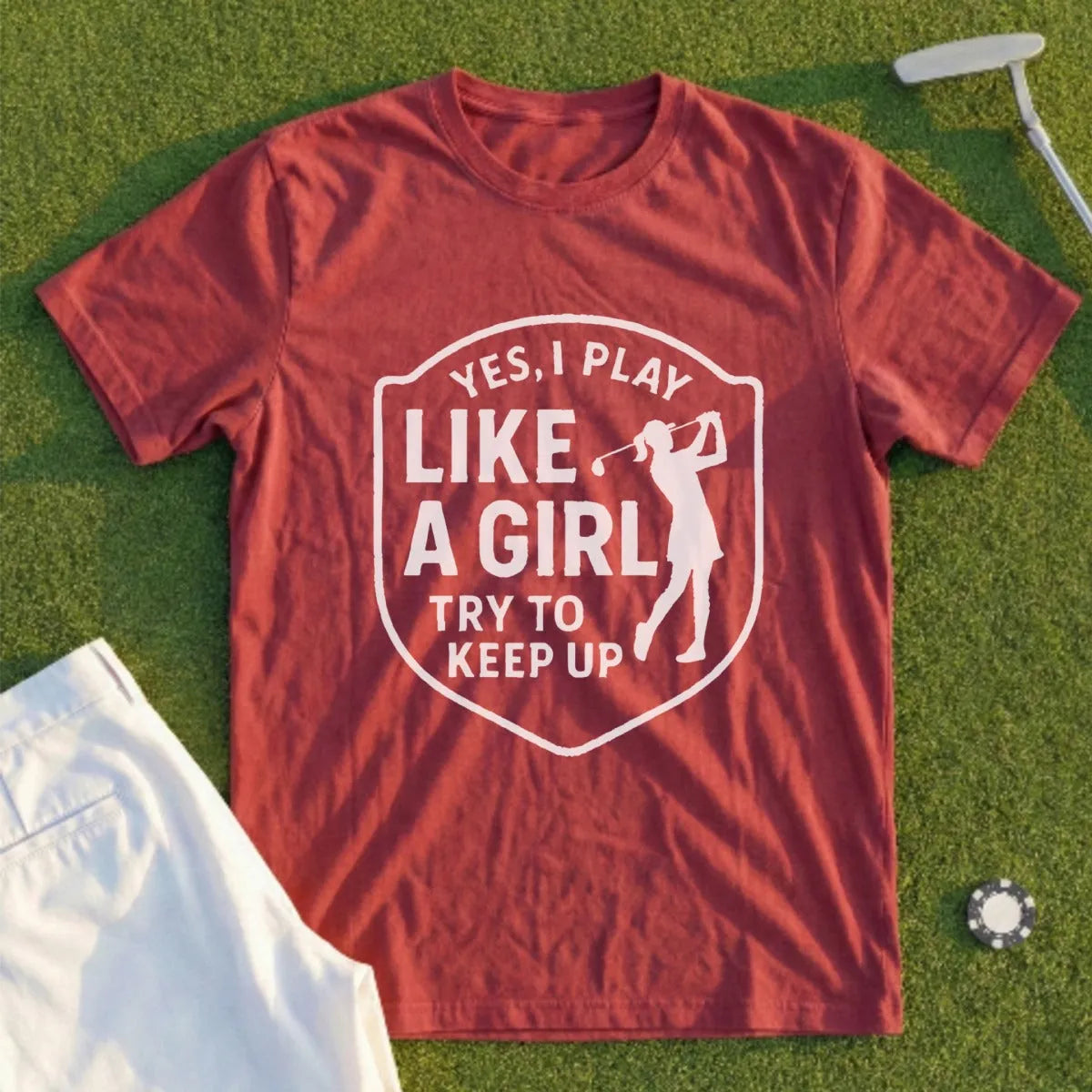 Yes I PLay Like A Girl Tee