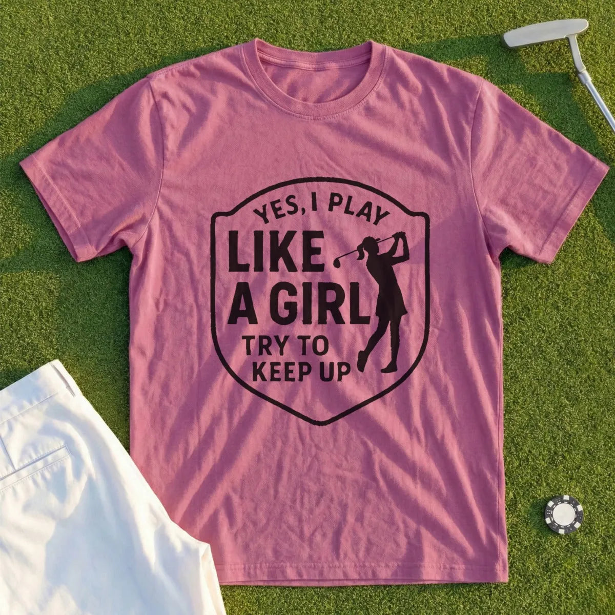 Yes I PLay Like A Girl Tee