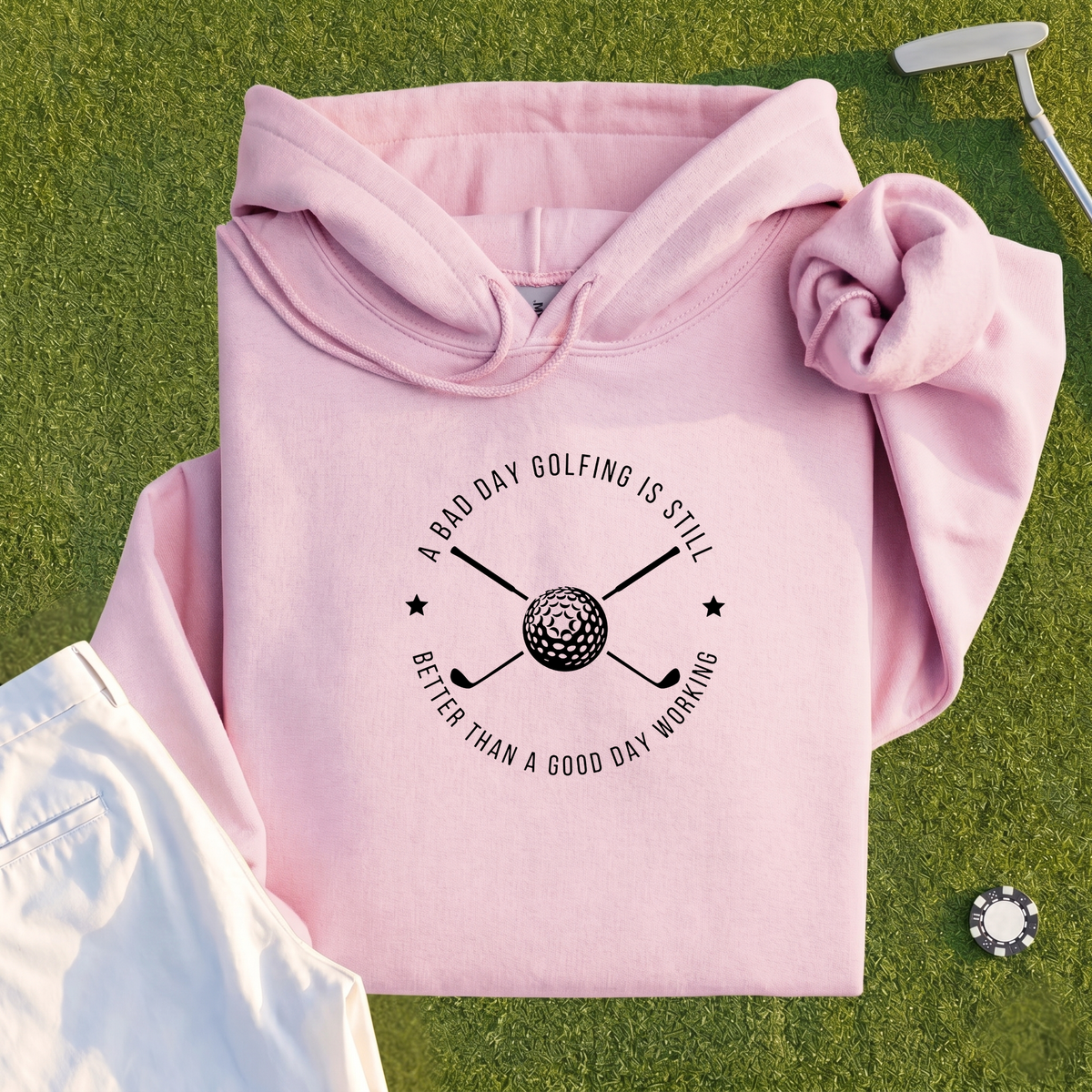 A Bad Day Golfing Hoodie