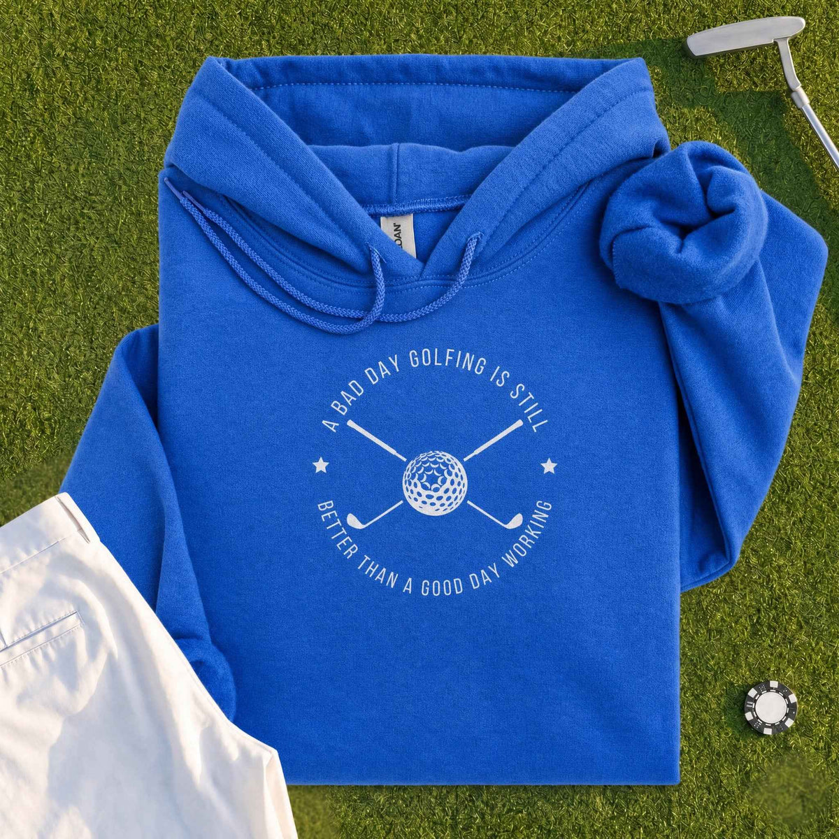 A Bad Day Golfing Hoodie