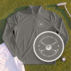 A Bad Day Golfing Quarter Zip