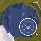 A Bad Day Golfing Quarter Zip