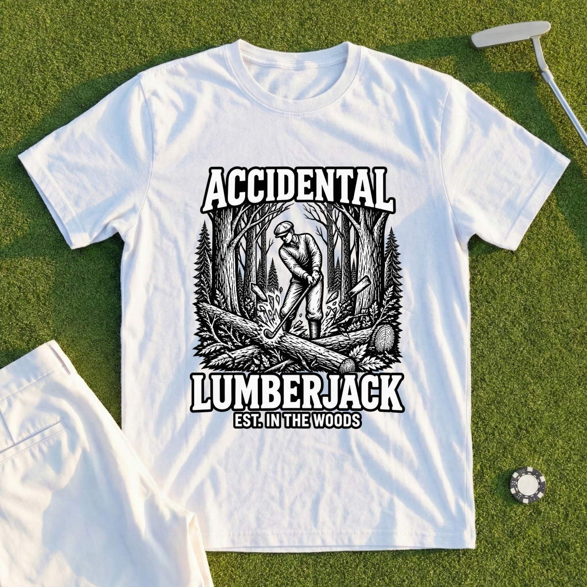 Accidental Lumberjack Tee