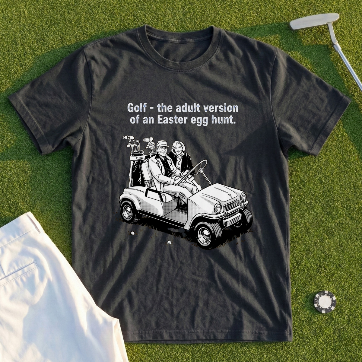 Adult Easter Egg Hunt Tee