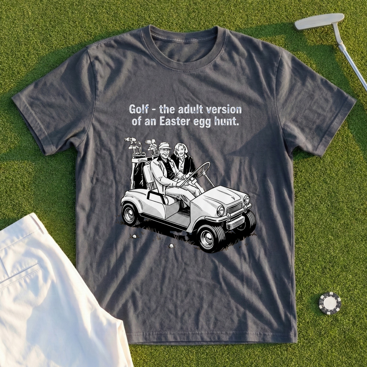 Adult Easter Egg Hunt Tee